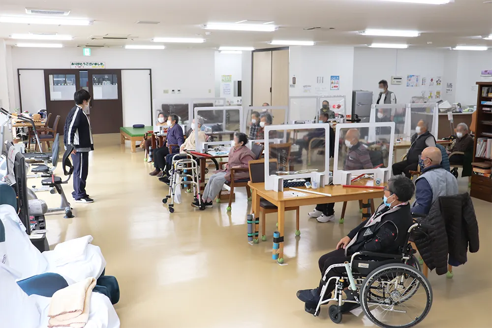 山津医院短時間リハビリテーション風景